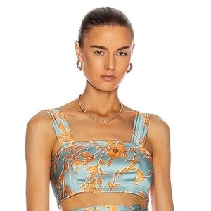 ALEXIS - NWT Floral Crop Top (xs)